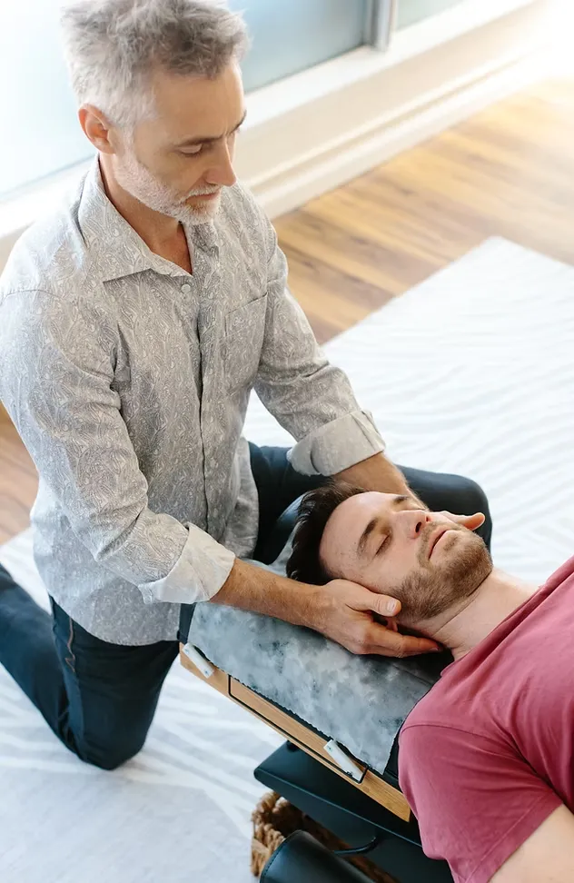 Craniosacral Therapy Chiropractor Near Me in San Anselmo, CA, Chiropractor Performing Chiropractic Adjustment On Patient.